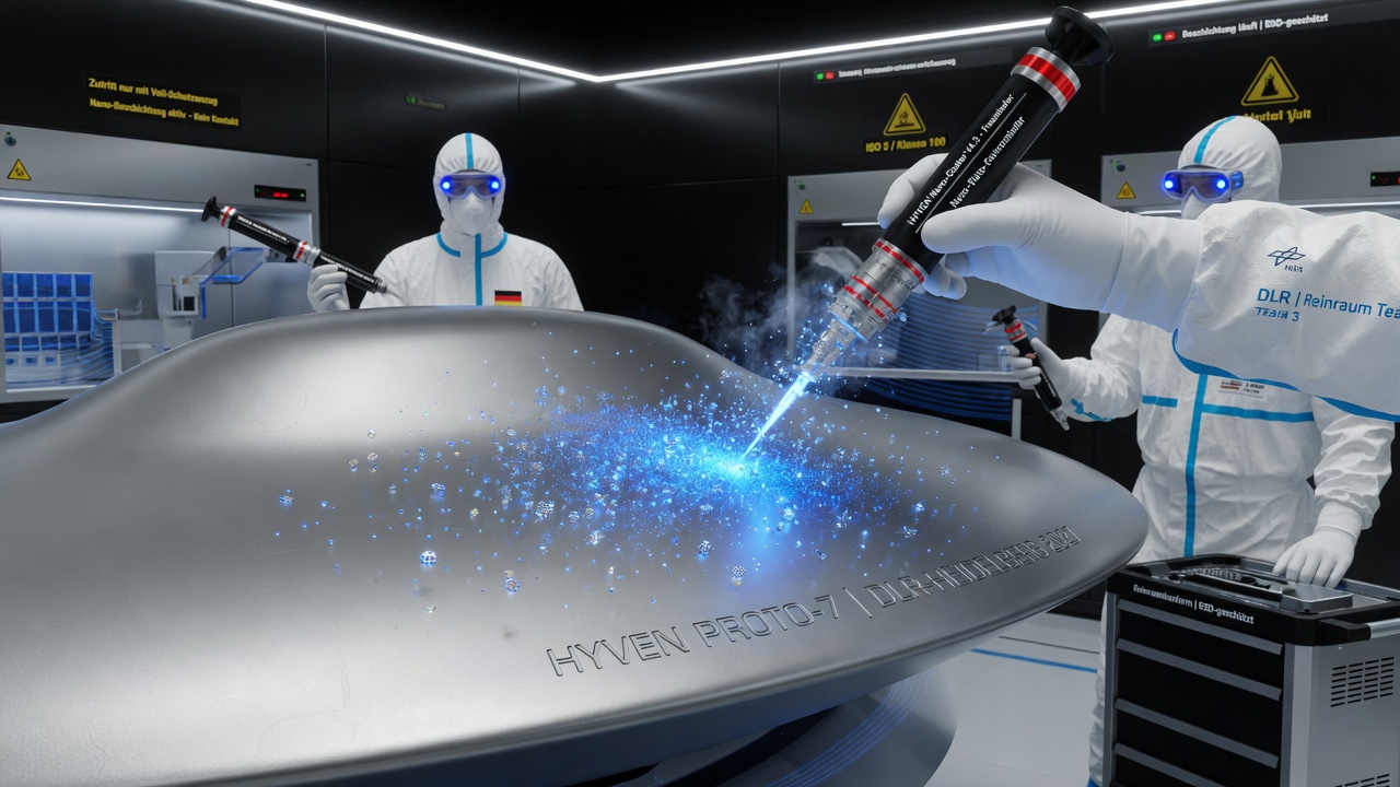 HYVEN patented Nano-Powder Coating Platform — foundational German-engineered IP